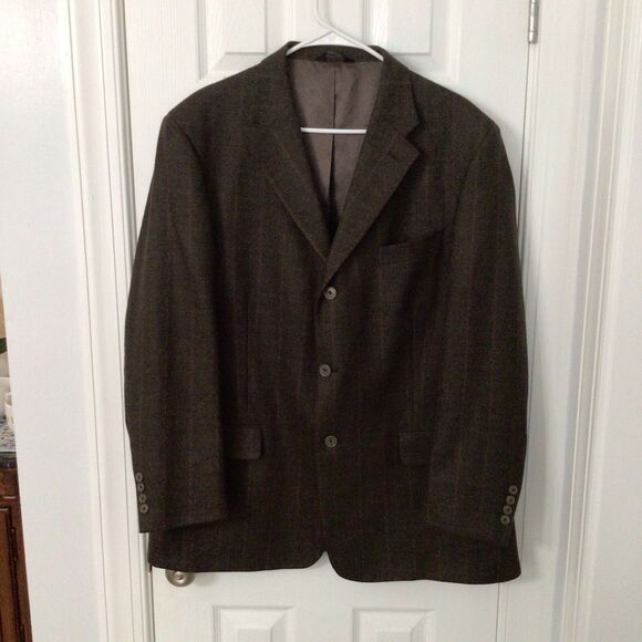 Claiborne Wool-Cashmere Blazer – Size 44R - Picture 1 of 8